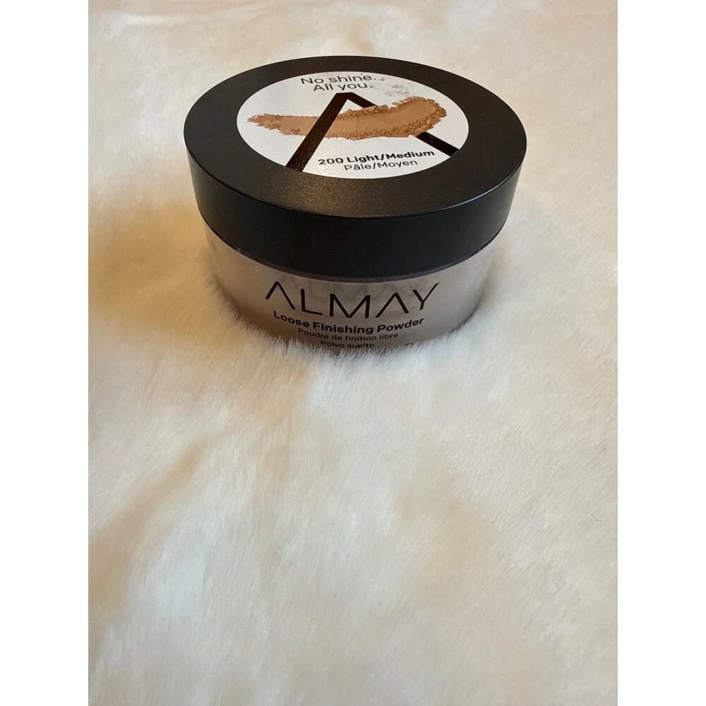 Almay Loose Finishing Powder, Matte Finish, Lightweight, Light/Medium, 1 oz